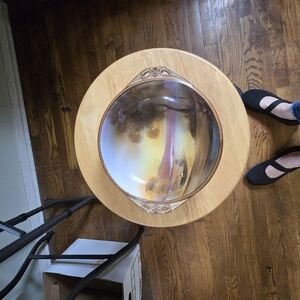 Elegant Brown and Gold Decorative Bowl